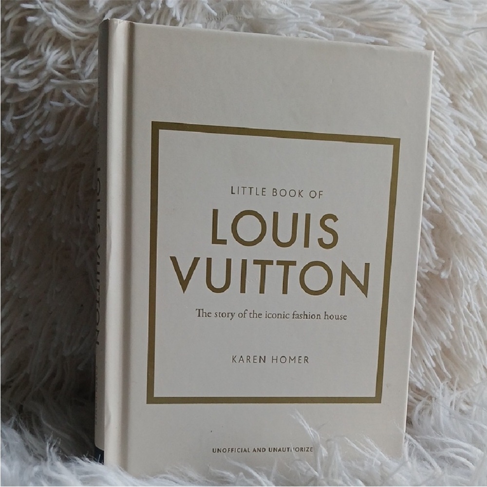 Louis Vuitton- Brand New Cream Hardcover Book